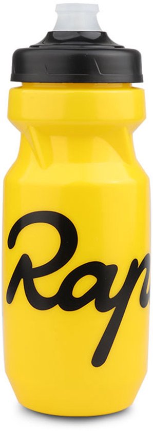 Bidon 610ml Fiets - Geel - Lichtgewicht Sportfles BPA-vrij - Fitness Waterfles - Geschikt voor Alle Bidonhouders - Vaatwasbestendig - Shakebeker - Recyclebaar & Sterk - Fietsaccessoires