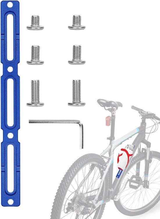 Bidon Houder Adapter - Flesmontage Positiezetter - Fietsmontage Beugel - Snelle Bevestiging - 16 x 6 x 1 cm