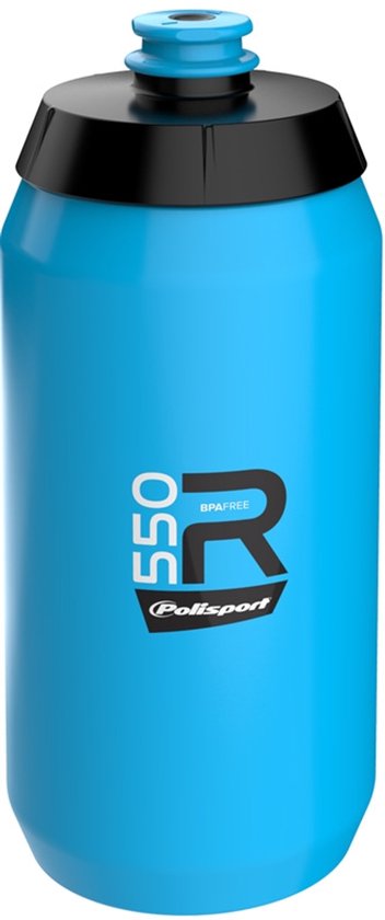 Bidon Polisport R550 lichtgewicht - 550 ml - blauw