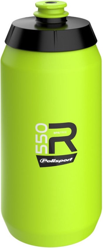 Bidon Polisport RS550 lichtgewicht - 550 ml - lime groen van Bidon
