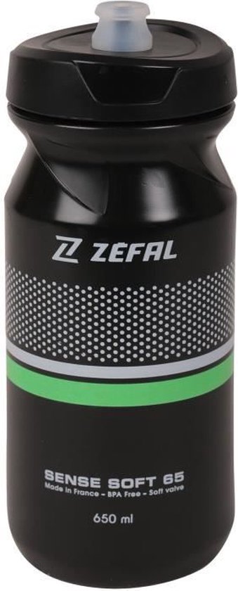 BIDON ZEF SENSE SOFT 65 650ML ZW/WI/GR - 720698