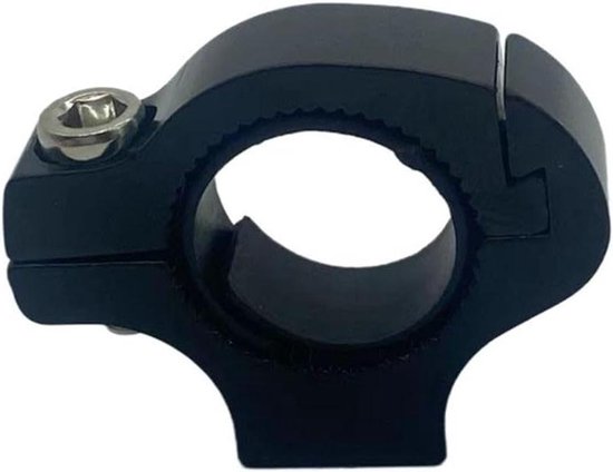 Bidonhouder Adapter - Stuurhouder Fiets - Fles Meenemen - Robuust Metaal - 22mm Stuur - Zwart