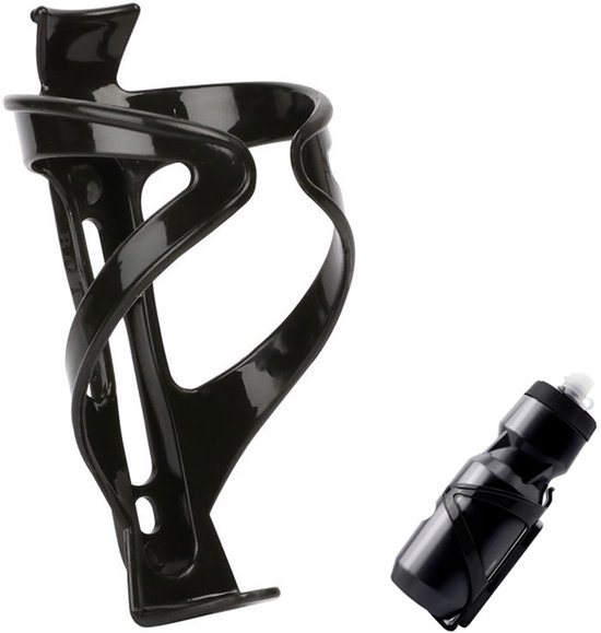 Bidonhouder Fiets - 7cm - Bidonhouders - Universele Bekerhouder - Fiets - Racefiets - Mountainbike - Racefiets & Mountainbike - Drinkbushouder Fiets - Cupholder Kinderwagen - Bekerhouder Rolstoel - Zwart