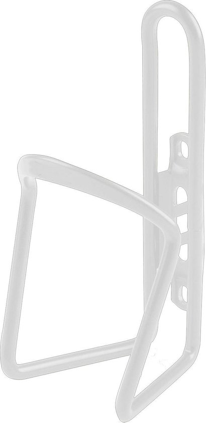 Bidonhouder M-wave aluminium - wit