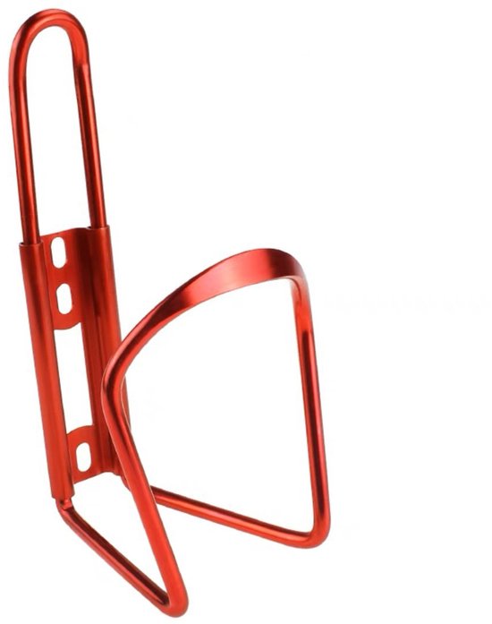 Bidonhouder voor de fiets - Bidonhouder voor mountainbike - Bidonhouder - Bidonhouder van aluminiumlegering - 14,5 x 7,5 cm - Lichtgewicht - Eenvoudig te installeren - Montageschroeven niet inbegrepen - Geschikt voor de meeste fietsen - Rood