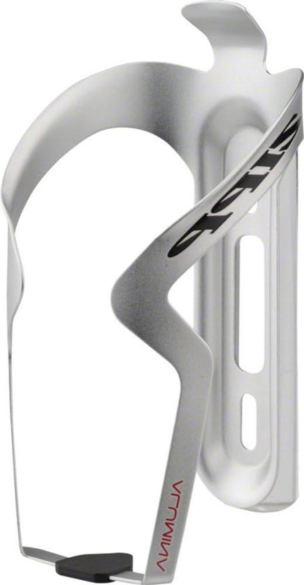 Bidonhouder Zipp - Fietshouder Aluminium - Fietsen Drinken - Strak Innovatief Ontwerp - 27 g - Zilver