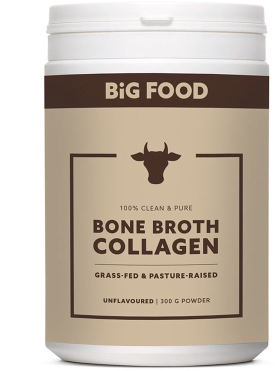 Big Food - Beef Bone Broth Collagen – 300 g – Runderbottenbouillon Poeder