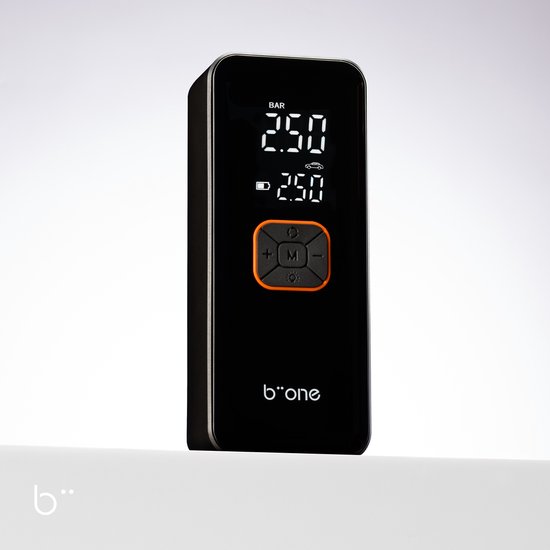 Biione Elektrische Bandenpomp - Oplaadbare Fietspomp & Autopomp - Met Powerbank & Zaklamp - Draagbare Compressor