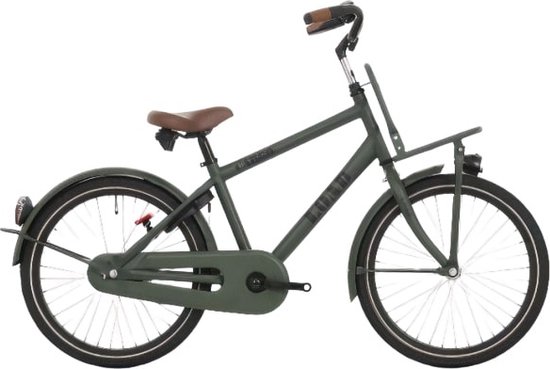 Bike Fun Load - Kinderfiets - jongens - Donkergroen - 26 inch van Bike Fun