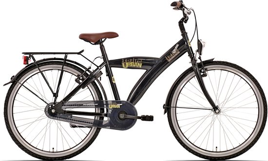Bike Fun Urban 26 inch 3V zwart van Merkloos