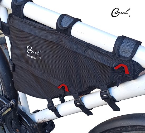 BIKEPACKING Frametas fietstas driehoek Comrob triangle XL 9 liter van Bike