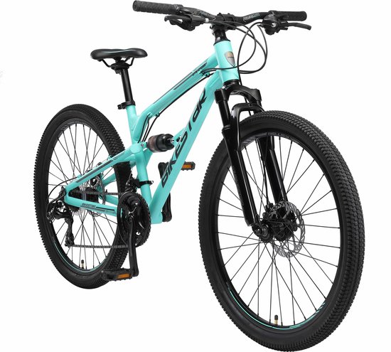 Bikestar Fully Alu MTB 26 Inch 21 Speed van Bikestar