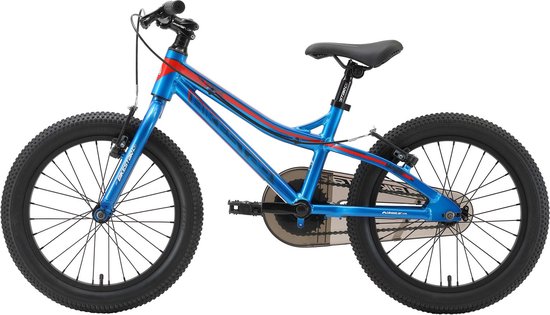 Bikestar kinderfiets Mountainbike alu 18 inch blauw van Bikestar