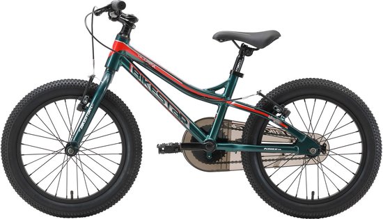 Bikestar kinderfiets Mountainbike alu 18 inch groen van Merkloos