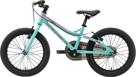 Bikestar kinderfiets Mountainbike alu 18 inch mintgroen van Merkloos