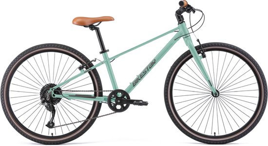 Bikestar lichtgewicht fiets 26 inch 9 speed groen van Bikestar