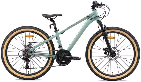 Bikestar MTB Sport 21speed 24inch zeegroen van Bikestar