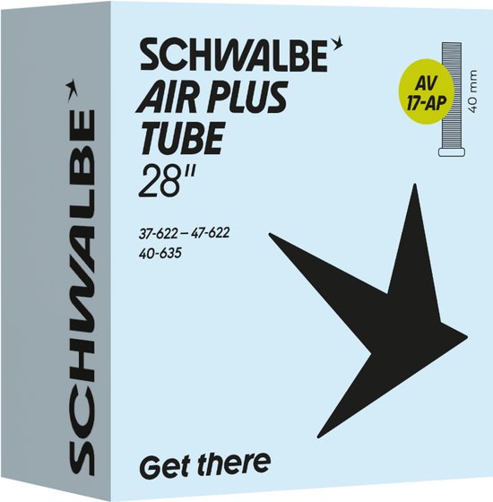 Binnenband Schwalbe AV17AP Air Plus 28 / 37/47-622 - 40mm ventiel