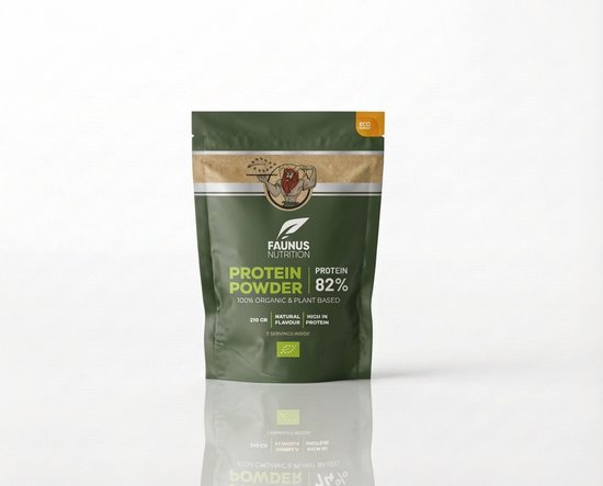 Biologische Plantaardig Proteïne Gefermenteerd | Naturel | 210 gram sample verpakking | Pesticide vrij | Vegan Protein | eiwitshakes