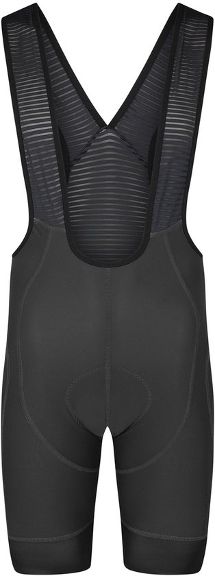 BIORACER Icon - Fietsbroek met Bretellen Zomer - Heren - Zwart - Ademend & Compressief - Maat M