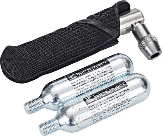 Birzman Zacoo Co2-cartridge Pompset 16g, black van Birzman