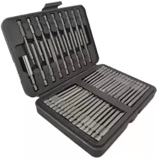 Bit set 50-delig -50pcs Extra long security bit set van VONROC
