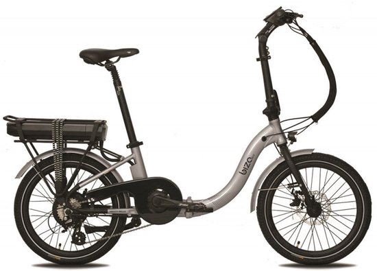 Bizo Bike Miesty Bello 2 – Donkergrijs – 522Wh – Elektrische Vouwfiets van Merkloos