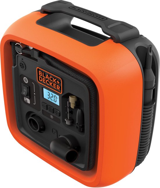 BLACK+DECKER 160 PSI / 11 Bar compressor 12V - ASI400-XJ