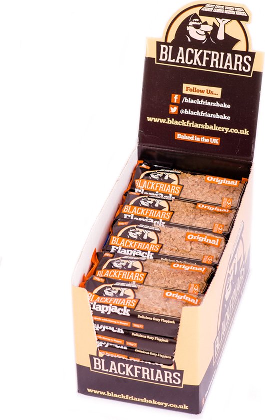 Blackfriars Flapjacks - 25 x 110 gr - Original - 25 repen