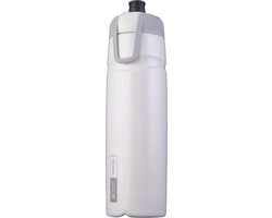 BLENDERBOTTLE - HALEX - WIT - 940ml Hydration / water Halex Sports bidon met uniek mondstuk. Drink vanuit iedere richting! Whaaaat? van BLENDERBOTTLE