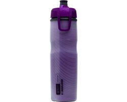 BLENDERBOTTLE - Violet - 710ml INSULATED Hydration / water Halex Sports bidon - Speciale wielrenbidon met uniek mondstuk. Drink vanuit iedere richting. van BLENDERBOTTLE