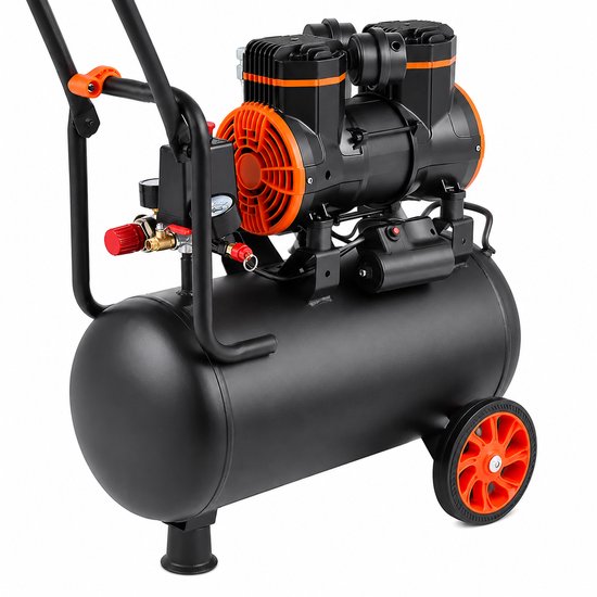 Blinxz.store - Compressor - Luchtcompressor - Luchtpomp - Hogedrukpomp - 35L- 1800 Watt - 2.5 HP
