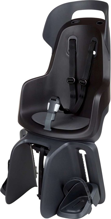 Bobike GO fietszitje voor MIK HD dragers black van Bobike