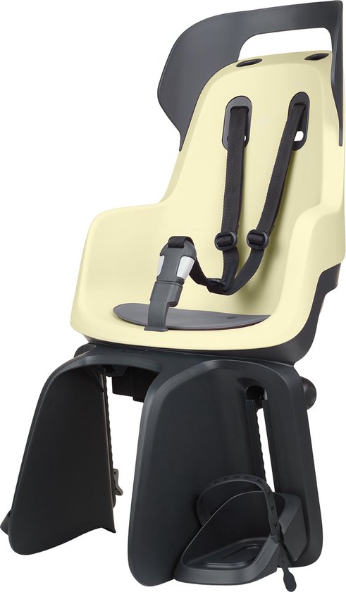 Bobike Maxi Go RS Fietsstoeltje – Met slaapstand – Bagagedrager - Lemon Sorbet van Bobike