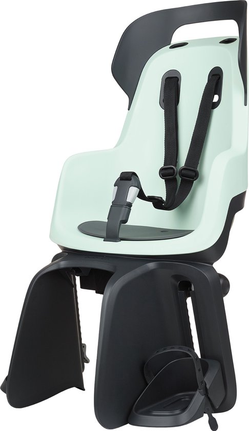 Bobike Maxi Go RS Fietsstoeltje - Met slaapstand - Bagagedrager - Marshmallow Mint van Bobike