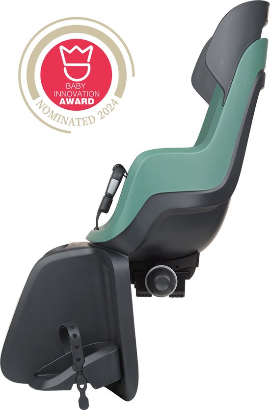 Bobike Maxi Go RS Fietsstoeltje – Met slaapstand – Bagagedrager - Peppermint van Bobike