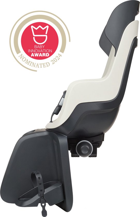 Bobike Maxi Go RS Fietsstoeltje – Met slaapstand – Bagagedrager - Vanilla Cup Cake van Bobike