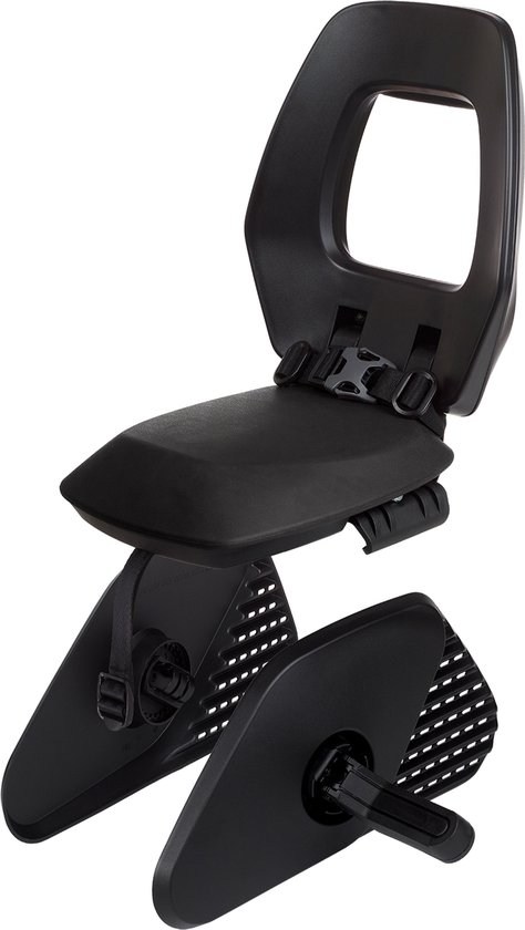 Bobike One Junior achterzitje tot 35kg dragerbevestiging zwart/zwart van Bobike