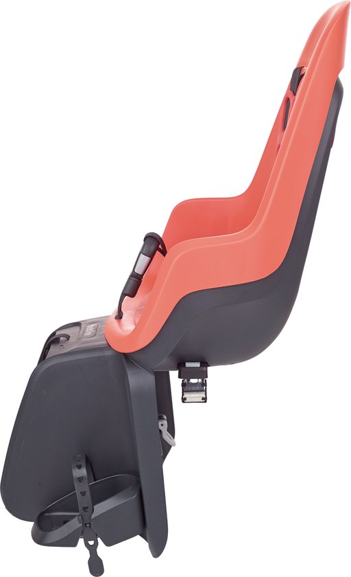 Bobike One Maxi Fietsstoeltje Achter Bagagedragerbevestiging - Fierce flamingo van Bobike