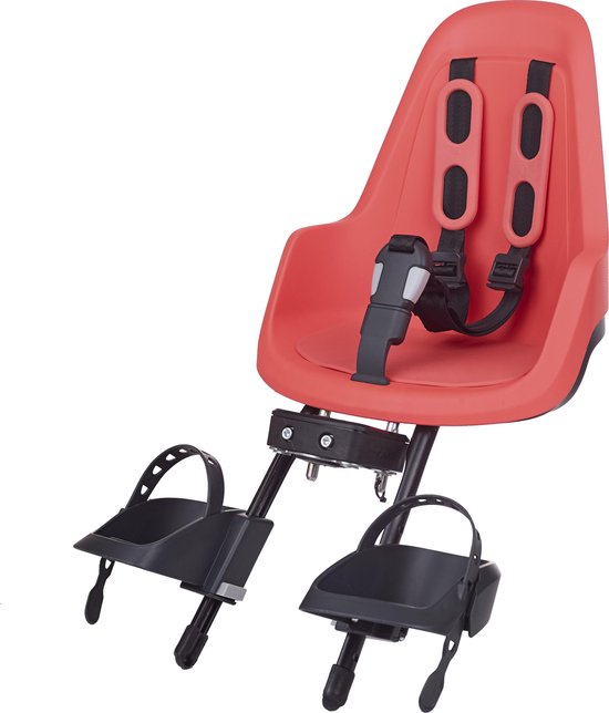 Bobike One Mini Fietsstoeltje Voor - Fierce flamingo van Bobike