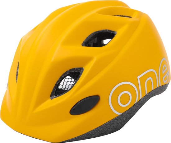 Bobike One Plus helm - Maat S - Mighty Mustard van Merkloos