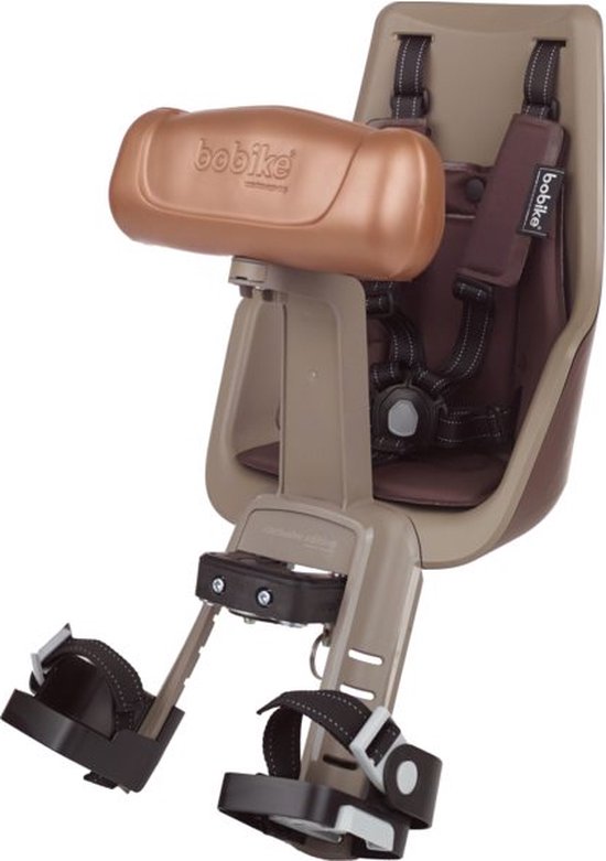 Bobike slaaprol voor Exclusive mini fietszitjes - Chocolate Brown van Bobike