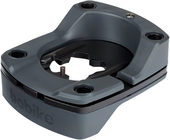 Bobike Zwarte A-head Bevestiging Voor Mini Voorzitjes Met Geïntegreerde Kabels