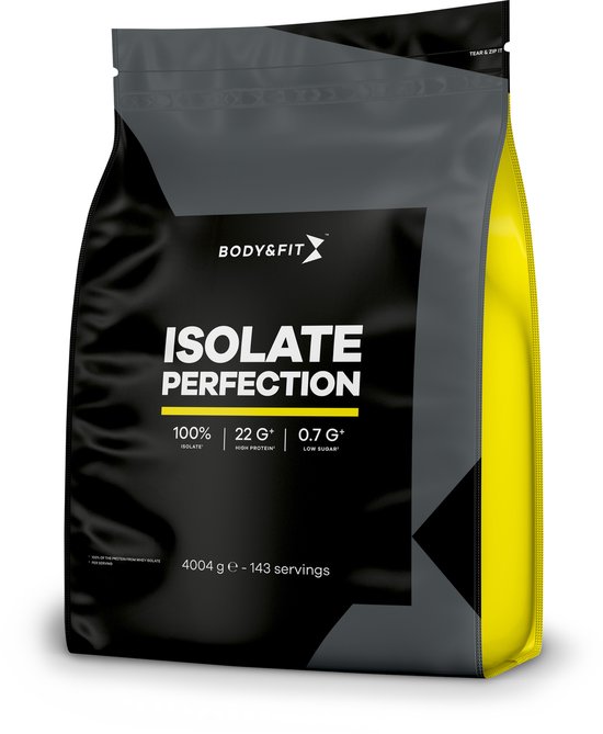 Body & Fit Isolaat Perfection - Whey Protein - Eiwitpoeder - Proteine Poeder - Whey Isolate - Eiwitshakes - 2000 gram (71 shakes) - Vanilla Sensation