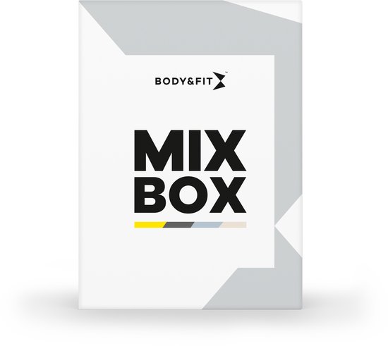 Body & Fit Perfection Bar Deluxe Protein Bar - Eiwitreep - Proteine Repen met 20 Gram Eiwit - Mix Box - 660 gram (12 Eiwitrepen) van Merkloos