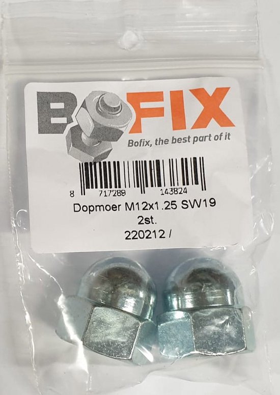Bofix 220212 Voorasmoer E-bike M12x1.25 met voorwielmotor (2) van Bofix