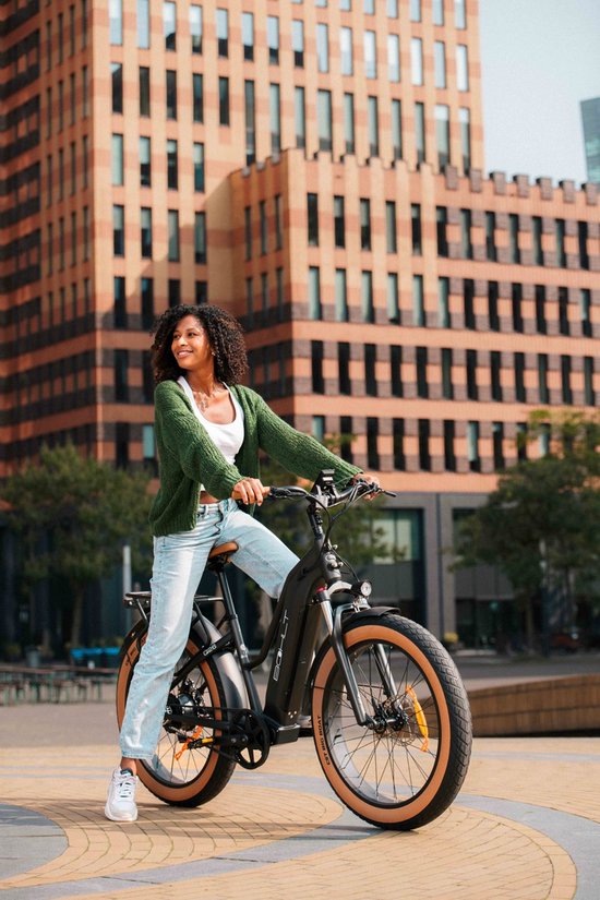 BOHLT Q26 - Actieradius tot 80km - Gates Belt Drive - Maximumsnelheid 25 km/u - 250W - Elektrische Fatbike - Zwart van Bohlt