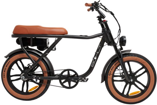 BOHLT Rebel - Zwart - 250W - Gates Belt Drive - Hydraulische schijfremmen - Elektrische Fatbike van Bohlt