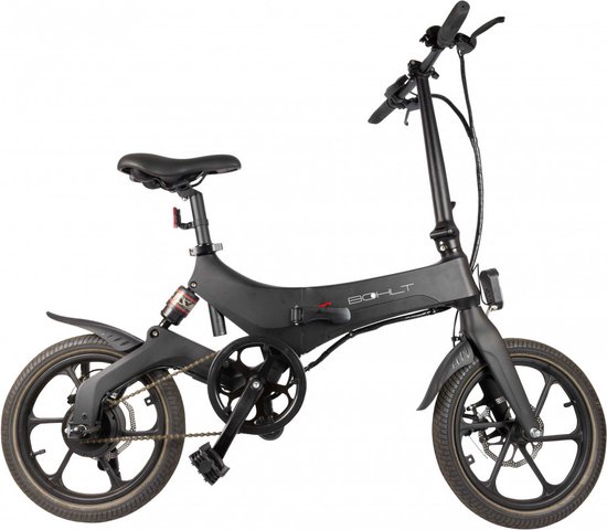 Bohlt X160 BL - Elektrische vouwfiets - Magnesium - Schijfremmen - Achtervering - LG accu van Bohlt