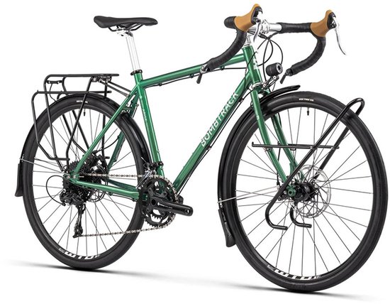 Bombtrack - Arise Tour - Gravel Touring Fiets - Allroad Bike - Metallic Groen - Maat L 55 cm van Merkloos